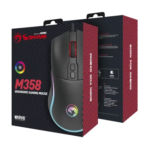 עכבר Marvo M358 Gaming Mouse מארבו