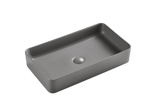 כיור מונח מלבני אפור מט דגם 8442 DIVAN לאמבטיה CARLOS