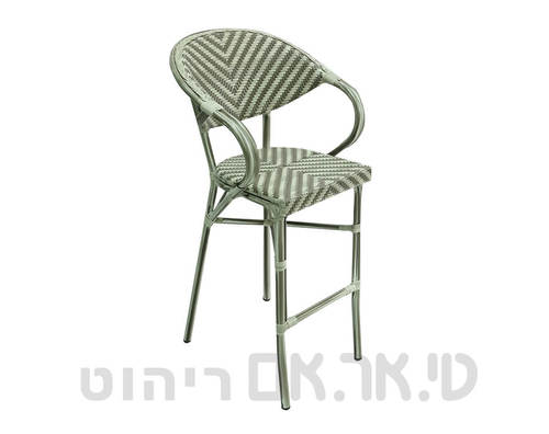 כסא בר ראטן דגם איקס
