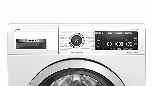 מכונת כביסה 10 קילו בוש Bosch WAX32KC1FG i-DOS