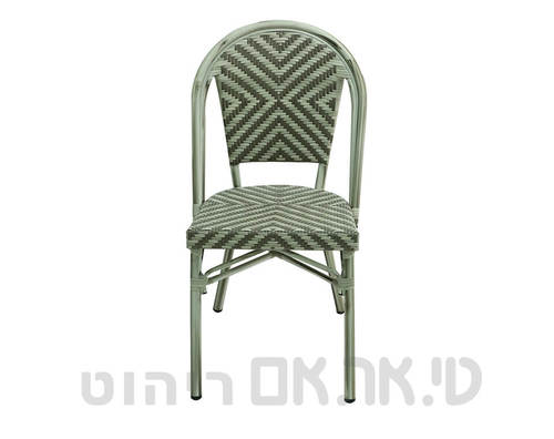 כסא ראטן דגם איקס חזית