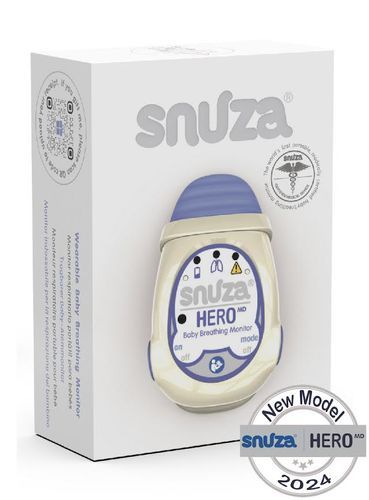   מוניטור נשימתי אקטיבי סנוזה הירו Snuza HeroMD 2024 היחיד עם אישור מיכשור רפואי