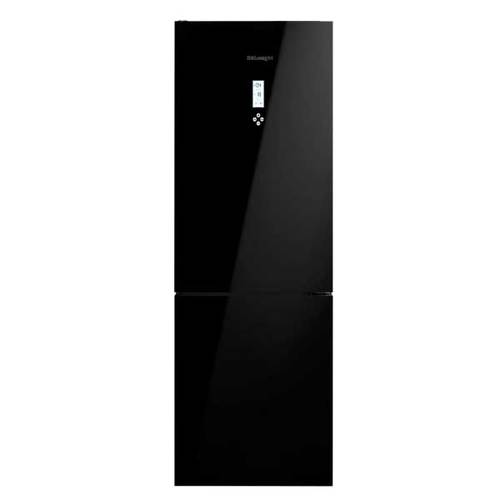 מקרר מקפיא תחתון 327 ליטר Delonghi DLR-GB383L זכוכית שחורה *פתיחה שמאל