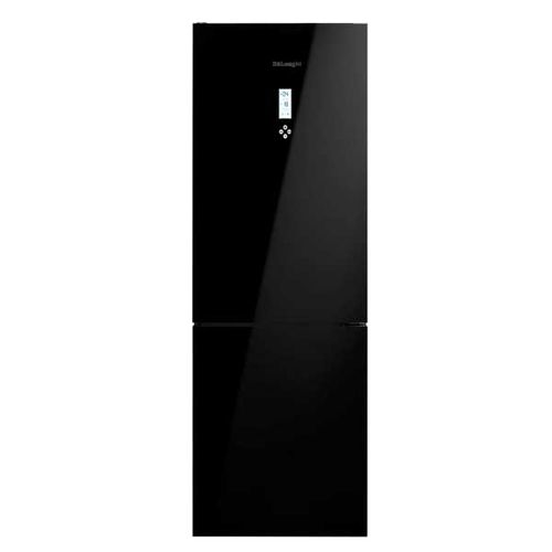 מקרר מקפיא תחתון 327 ליטר Delonghi DLR-GB383R זכוכית שחורה *פתיחה ימין 