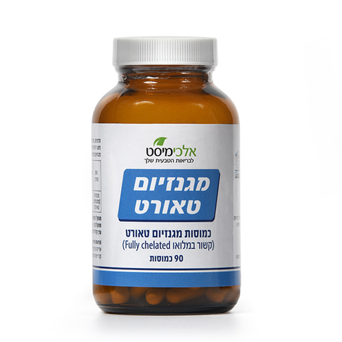 מגנזיום טאורט 90 כמוסות | צמחי האמזונס