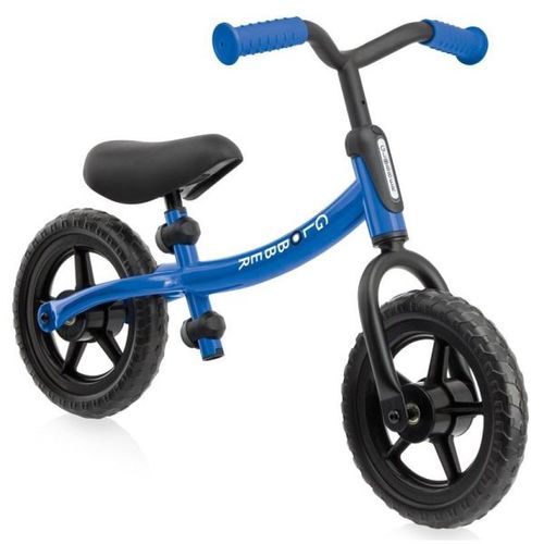 אופני איזון Go Bike 2024 עם שלדה מתהפכת, מצבי גובה במושב ובכידון - כחול