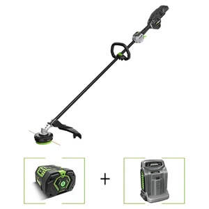 חרמש נטען מקצועי ביותר 56V רוחב כיסוח 45 ס"מ  Brushless הקל והחזק מסוגו עשוי מסיבי פחמן +סוללה 5.0Ah ומטען דגם STX4500 יצרן EGO
