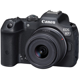 מצלמת מירורלס ועדשה Canon EOS R7 Kit + 18-45mm