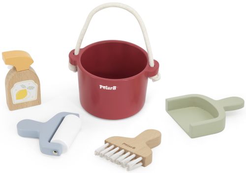 ערכת כלי ניקוי לבית מעץ 5 חלקים