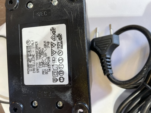 שנאי שולחני 5A 60W 12V AC  ACTEC