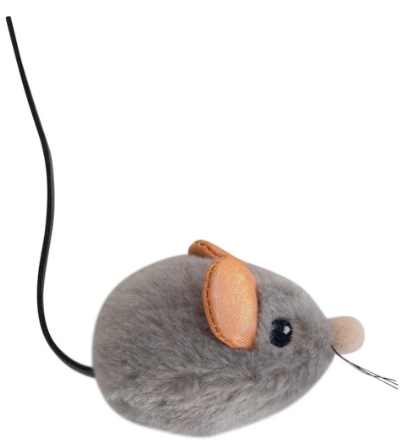 Squeak Squeak Mouse Plush - צעצוע של עכבר מצייץ 