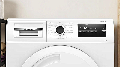 מייבש כביסה Bosch WTN83200GB ‏8 ‏ק''ג בוש קונדנסור 