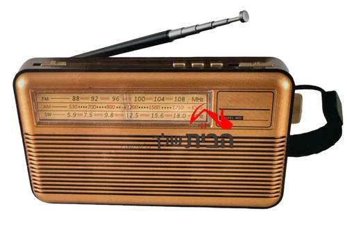 רדיו שולחני בעיצוב רטרו SKL-169