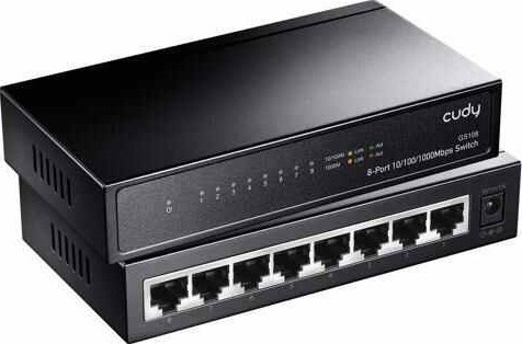 מתג רשת CUDY 8-Port Gigabit GS108-IL