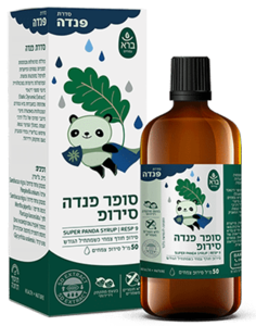סופר פנדה סירוף ברא צמחים 50 מ"ל - Bara Super Panda Syrup RESP 9