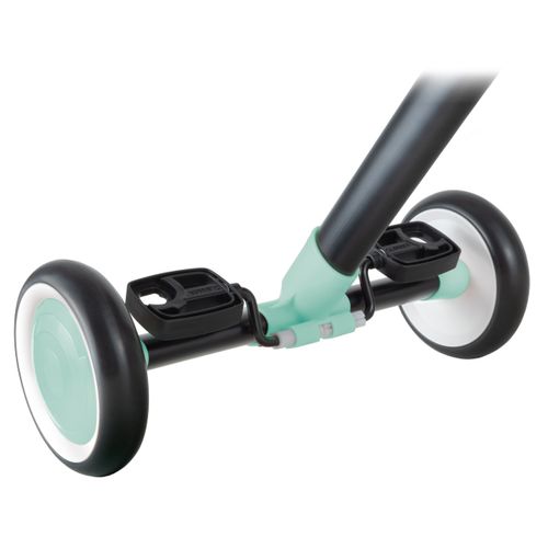 תלת אופן ללימוד רכיבה הופך לאופני איזון LEARNING TRIKE 2IN1 - מנטה
