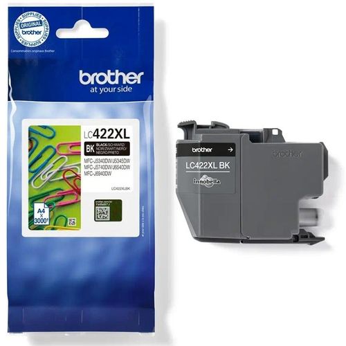 ראש דיו מקורי שחור Brother LC422XLBK