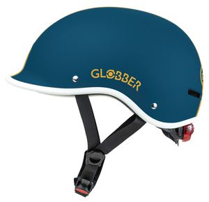 קסדה לילדים ULTIMUM עם מנגנון התאמה לראש ותאורת LED אחורית (S/M) - כחול