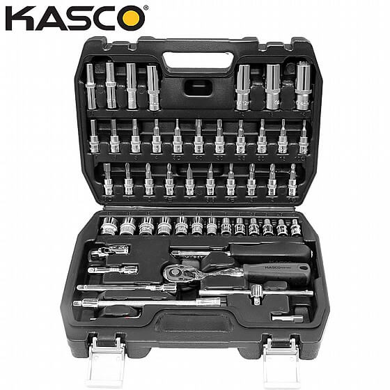 סט 60 בוקסות משולב הינע “1/4 מ“מ CR-V KASCO
