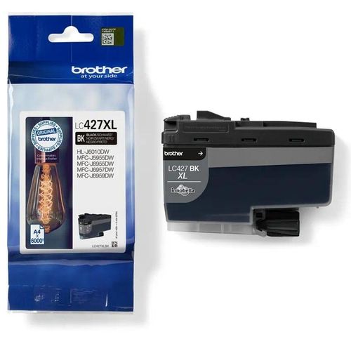 ראש דיו מקורי שחור Brother LC427XLBK