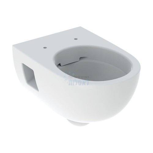 אסלה תלויה Rimfree Selnova Premium לבנה עם פתחי צד 501.545.01.1