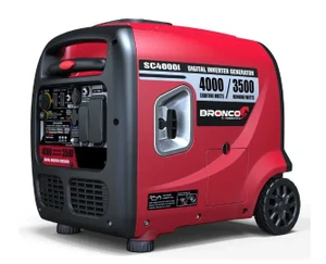 גנרטור ביתי מושתק מנוע בנזין חד פאזי 4000W דגם SC4000I יצרן ברונקו
