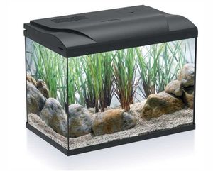 אקווריום קולדי 20 במידות 30*22*39 | HS AQUA AQUARIUM COLDY 20 LED BLACK 39X22X30 CM