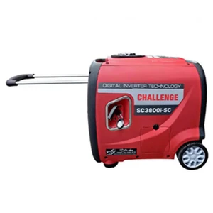 גנרטור נייד מנוע בנזין חד פאזי 3500W דגם SC3800I יצרן ברונקו