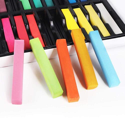 24 גירים צבעוניים לצביעת שיער HAIR CHALK 