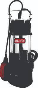 משאבה טבולה נירוסטה 1/2 1 מים דלוחים VALEX VA-3-7-0.25A
