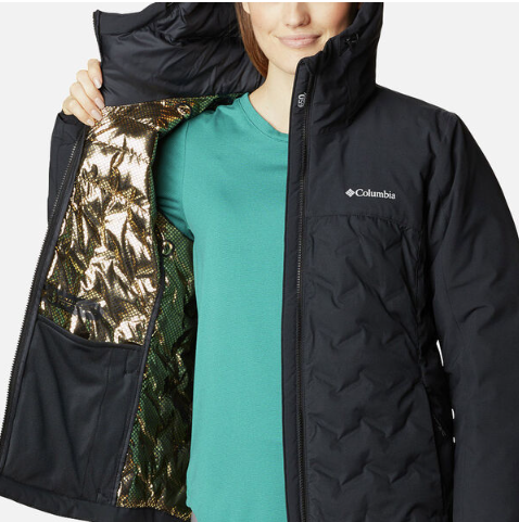 מעיל פוך לנשים GRAND TREK II DOWN HOODED מבית COLUMBIA