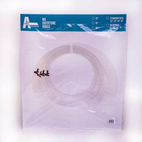 סט טבעות משתיקים לתופים 10