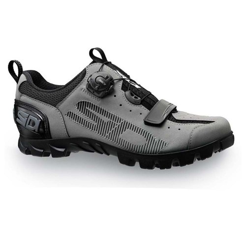 נעלי רכיבה לאופניים סידי אפור בהיר / שחור - SIDI SD15 MTB