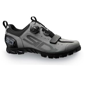 נעלי רכיבה לאופניים סידי אפור בהיר / שחור - SIDI SD15 MTB