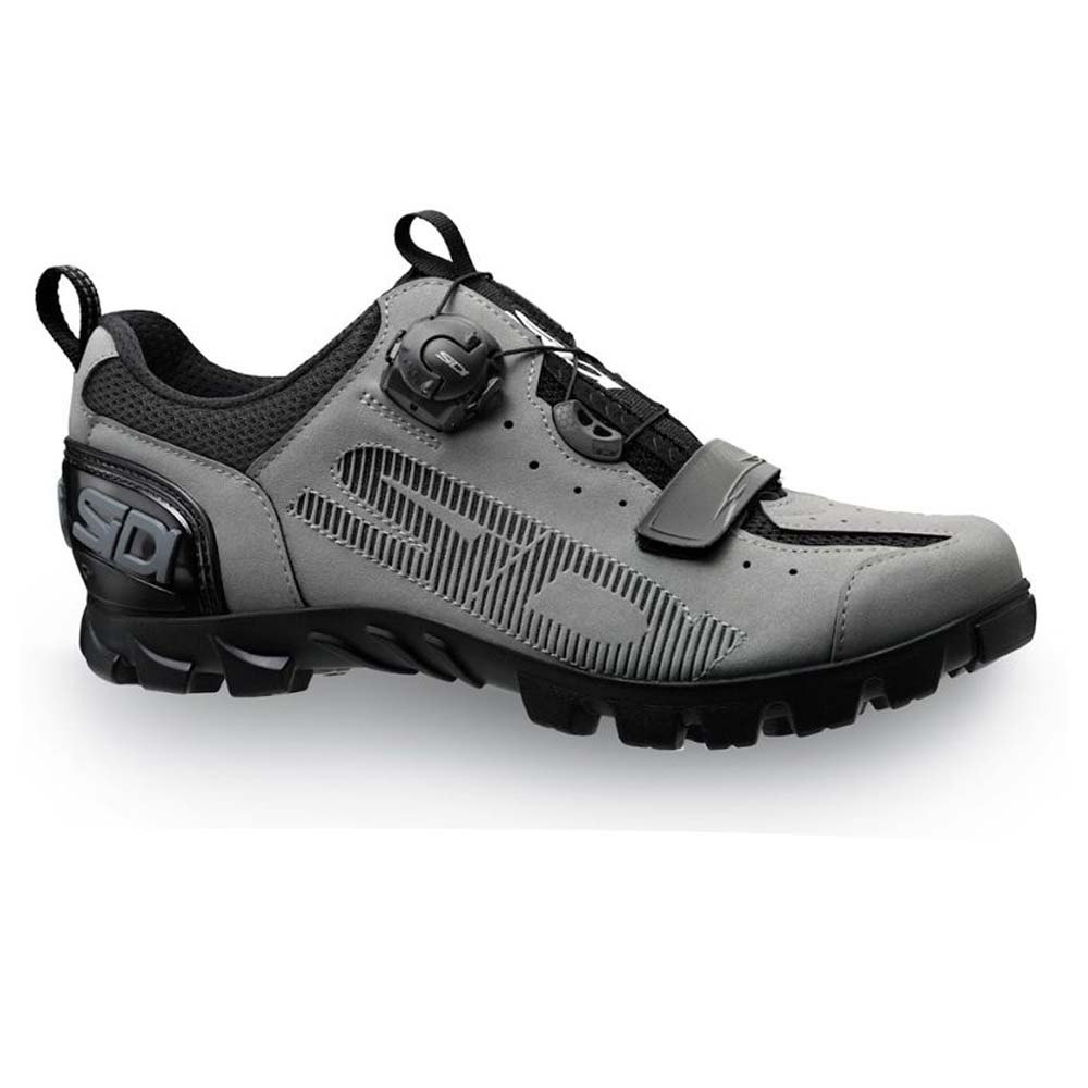 נעלי רכיבה לאופניים סידי אפור בהיר / שחור - SIDI SD15 MTB