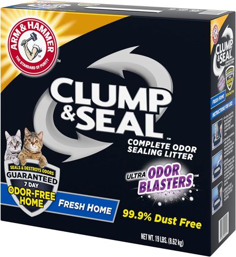 חול חתולים Clump&Seal Fresh Home ספיגה גבוהה