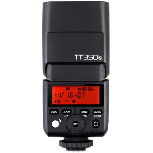 פלאש Godox Speedlite TT350N למצלמות Nikon