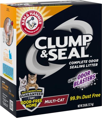 Clump&Seal MultiCat חול מתגבש לנטרול ריחות