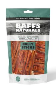 באפס חטיף טבעי בולי סטיקס בקר 100 גרם bully sticks