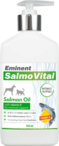 תוסף תזונה אמיננט שמן סלמון ויטל 0.5 ליטר | eminent salmon oil vital
