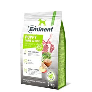 אמיננט כבש ואורז ללא גלוטן לגורים 3 ק"ג | eminent puppy lamb& rice