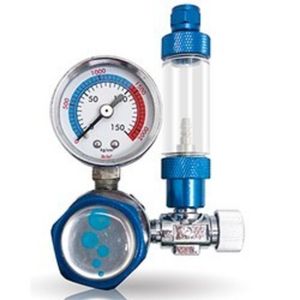 ווסת לחץ co2 כולל סופר בועות | taiwan classic co2 single gauge regulator with check valve and bubble counter