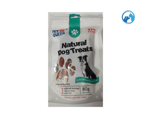 חטיף מקלות בליפוף ברווז לכלב, פט קווין | natural dog treats