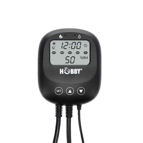בקר לחות דיגיטלי לזוחלים, הובי | Humidity Control II