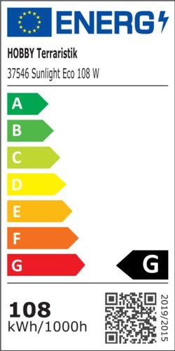 נורה חסכונית אור/ יום חימום 108 וואט UVB, הובי | Sunlight Eco