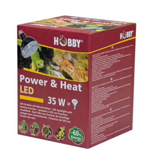 נורת לד חסכונית שיזוף + חימום 35 וואט | Power + Heat LED
