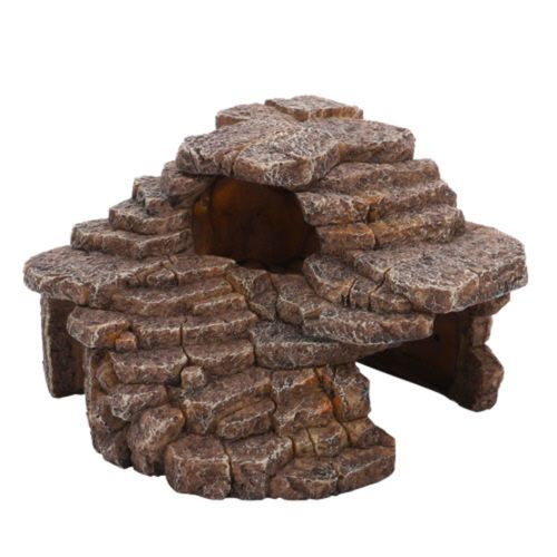 דקורציה מערת מדבר לזוחלים במידות 15.5X14.5X10.5X, הובי