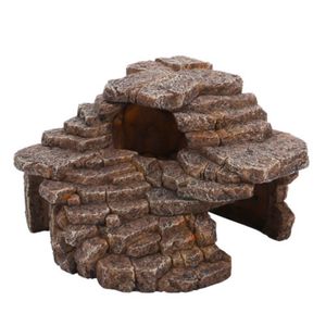 דקורציה מערת מדבר לזוחלים במידות 15.5X14.5X10.5X, הובי