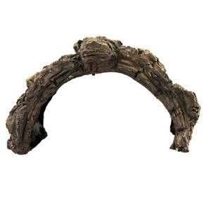 דקורציה קליפת עץ חצוי 29 ס"מ, הובי | Bark Cave M