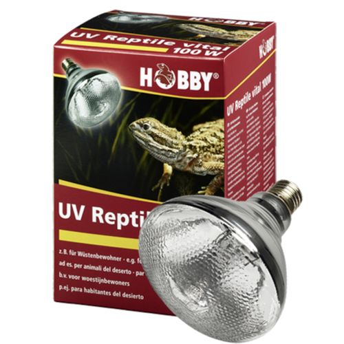 נורת חימום UVAB ותאורה 100W, הובי